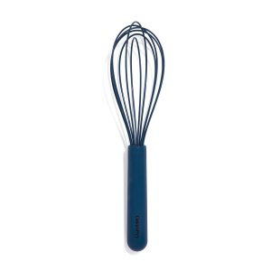 Platinum Silicone Whisk | Navy