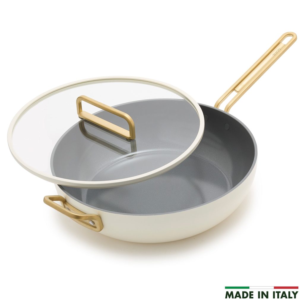 Stanley Tucci? Ceramic Nonstick 6.5-Quart Essential Stanley Pan | Carrara White