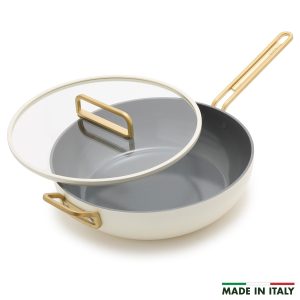 Stanley Tucci? Ceramic Nonstick 6.5-Quart Essential Stanley Pan | Carrara White