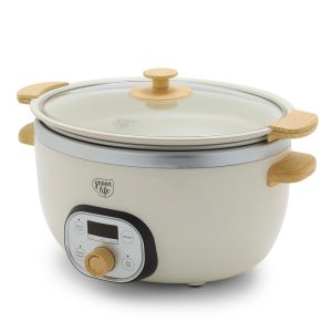 GreenLife Healthy 6-Quart Slow Cooker | Cream