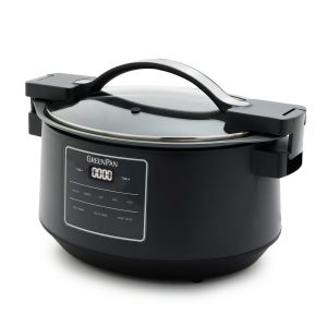 8-Quart Locking Lid Slow Cooker | Graphite