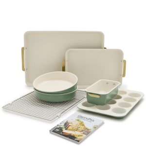 Reserve Bakeware 7-Piece Set | Sage
