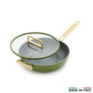 Stanley Tucci? Ceramic Nonstick 4.5-Quart Stanley Pan Jr. | Tuscan Olive