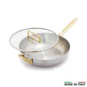 Stanley Tucci? Uncoated Stainless Steel 6.5-Quart Stanley Pan with Lid