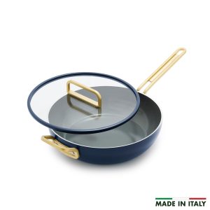 Stanley Tucci? Ceramic Nonstick 4.5-Quart Stanley Pan Jr. | Marino Blue