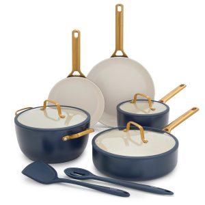 Reserve Pro Ceramic Nonstick 10-Piece Cookware Set | Twilight