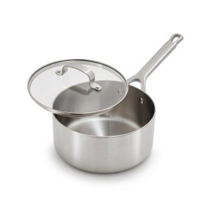 Bobby Flay by GreenPan Chef Series Uncoated Stainless Steel 3-Quart Saucepan