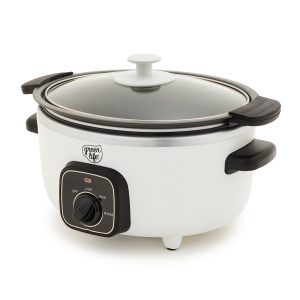 GreenLife Healthy 3.5-Quart Slow Cooker | White