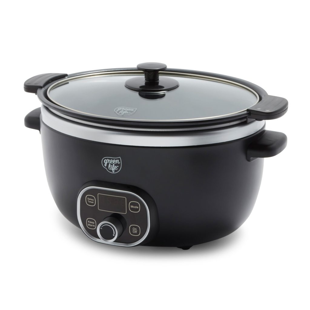 GreenLife Healthy 8-Quart Slow Cooker | Black