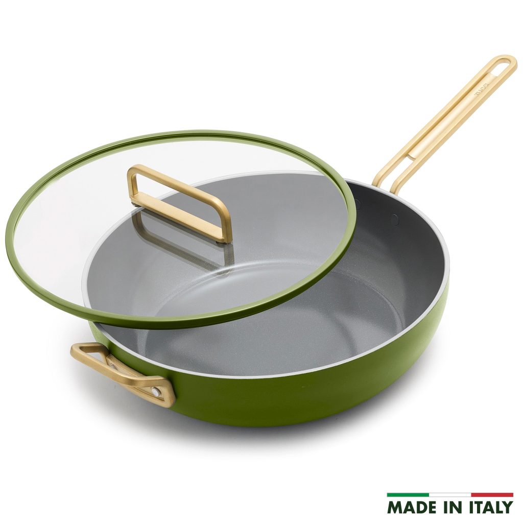 Stanley Tucci? Ceramic Nonstick 6.5-Quart Essential Stanley Pan | Tuscan Olive