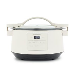 8-Quart Locking Lid Slow Cooker | Cloud Cream