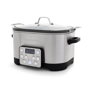 7-in-1 6-Quart Slow Cooker with In-Pot Browning | Stainless Steel