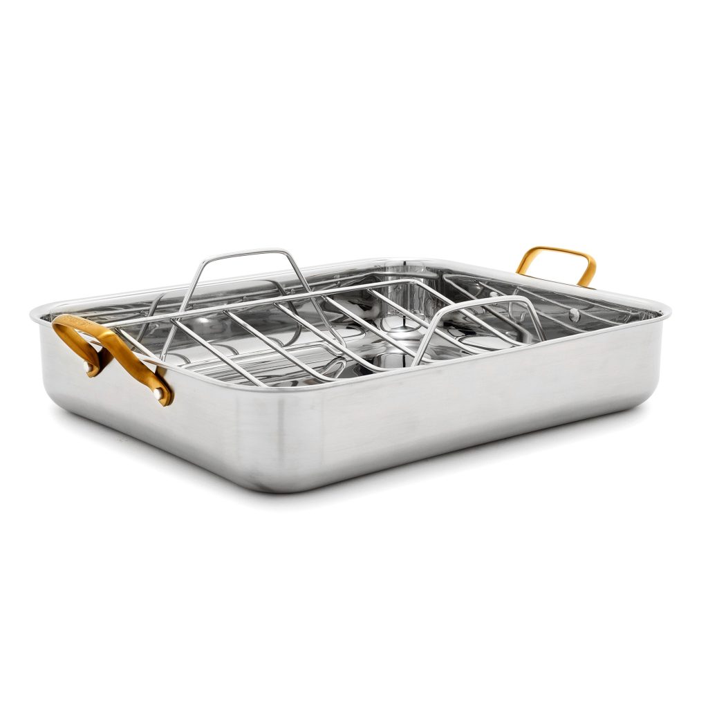 Reserve Stainless Steel 13 x 16 Roaster with Rack