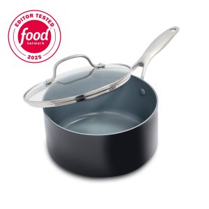 Valencia Pro Ceramic Nonstick 2-Quart Saucepan with Lid