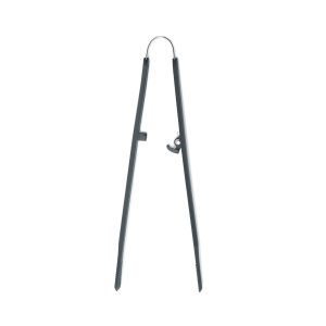 Platinum Silicone Tongs | Gray