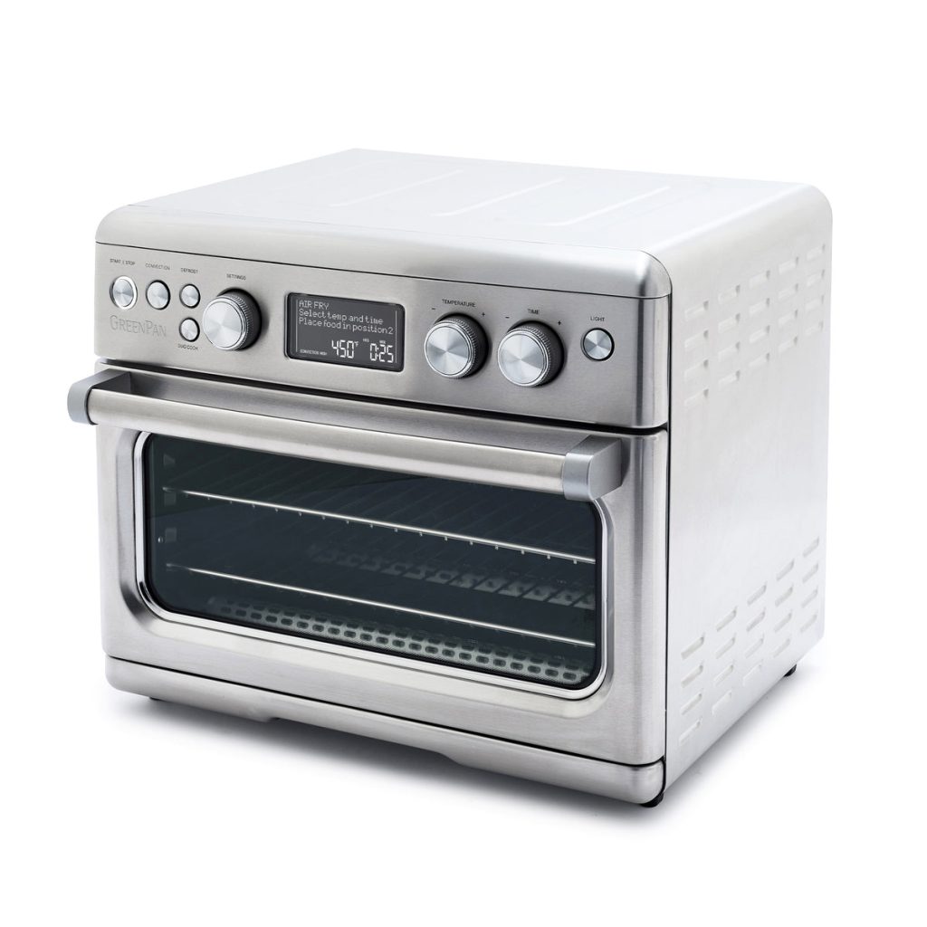 Elite Convection Air Fryer Toaster Oven | Premiere Stainless Steel