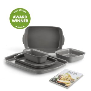 Premiere Ovenware Ceramic Nonstick 5-Piece Set